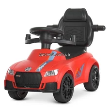 Детская каталка-толокар M 4575-3 Audi, родительская ручка фото 37