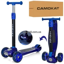 Детский самокат JR 3-060-39-BL, MAXI, складной