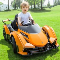 Детский электромобиль M 4633 EBLR-7, Lamborghini, мягкое сиденье