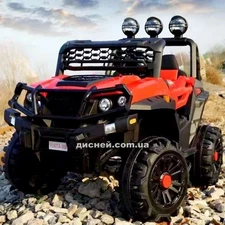 Детский электромобиль M 4620 EBLR-3, кожаное сиденье
