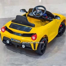 Детский электромобиль M 4700 EBLR-6 Ferrari, кожаное сиденье фото 14