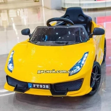 Детский электромобиль M 4700 EBLR-6 Ferrari, кожаное сиденье
