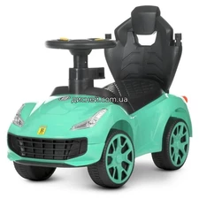 Детская каталка-толокар M 4741-15, Ferrari, родительская ручка фото 41