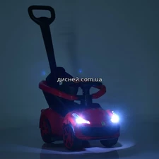 Детская каталка-толокар M 4741-15, Ferrari, родительская ручка фото 54