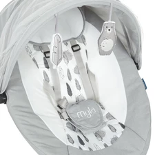 Укачивающий центр ME 1074 MYLA Soft Gray El Camino, серый фото 14