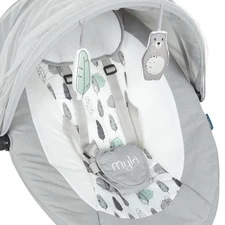 Укачивающий центр ME 1074 MYLA Soft Mint El Camino, серо-зеленый фото 14