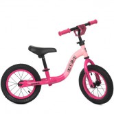 Беговел детский PROFI KIDS 12д. ML 1201 A-5, надувные колеса, розово-фиолетовый