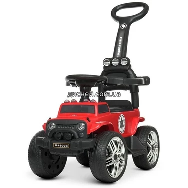 Детская каталка-толокар M 4800 E-3, электромобиль, 2 в 1