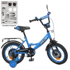 Велосипед детский PROF1 12д. Y1244 Original boy, сине-черный