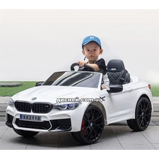 Детский электромобиль M 4791 EBLR-1 BMW M5, кожаное сиденье фото 14