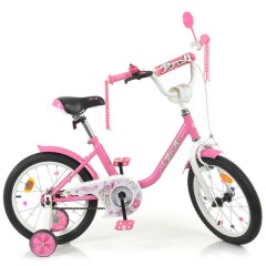 Велосипед детский PROF1 16д. Y1681-1 Ballerina, с корзинкой