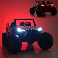 Детский электромобиль M 4170 EBLR-1 (24V)-2 двухместный, с крышей фото 14