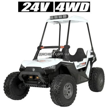 Детский электромобиль M 4170 EBLR-1 (24V)-2 двухместный, с крышей