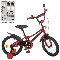 Велосипед детский PROF1 18д. Y18221-1, Prime, красный