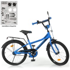 Велосипед детский PROF1 20д. Y20313 Speed racer, синий