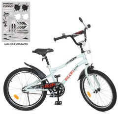 Велосипед детский PROF1 20д. Y20251-1 Urban, белый матовый