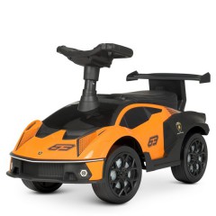 Детская каталка-толокар 660-7 Lamborghini, оранжевая