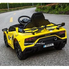 Детский электромобиль M 4787 EBLR-6, Lamborghini, мягкое сиденье фото 14