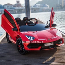 Детский электромобиль M 4788 EBLR-3 (24V), Lamborghini, кожаное сиденье фото 37