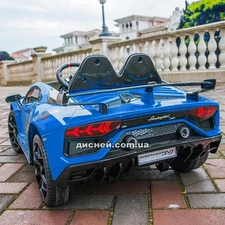 Детский электромобиль M 4788 EBLR-4 (24V), Lamborghini, кожаное сиденье фото 14