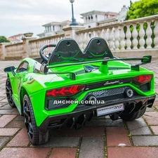 Детский электромобиль M 4788 EBLR-5 (24V), Lamborghini, кожаное сиденье фото 14