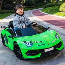 Детский электромобиль M 4788 EBLR-5 (24V), Lamborghini, кожаное сиденье купить