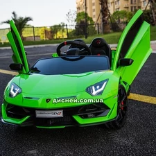 Детский электромобиль M 4788 EBLR-5 (24V), Lamborghini, кожаное сиденье фото 37