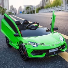 Детский электромобиль M 4788 EBLR-5 (24V), Lamborghini, кожаное сиденье фото 54