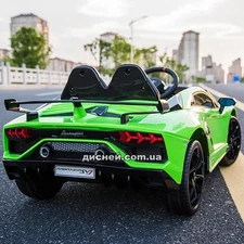 Детский электромобиль M 4788 EBLR-5 (24V), Lamborghini, кожаное сиденье фото 63