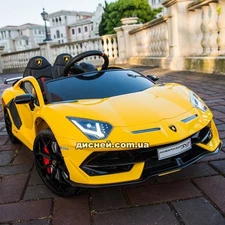 Детский электромобиль M 4788 EBLR-6 (24V), Lamborghini, кожаное сиденье фото 37