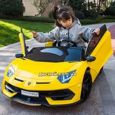 Детский электромобиль M 4788 EBLR-6 (24V), Lamborghini, кожаное сиденье фото 63