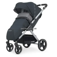 Детская коляска ME 1053N DYNAMIC PRO Onyx, темно-серая купить