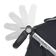 Детская коляска ME 1053N DYNAMIC PRO Onyx, темно-серая фото 92