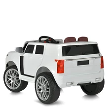 Детский электромобиль M 4836 EBLR-1, Range Rover, мягкие колеса фото 11