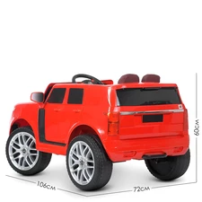Детский электромобиль M 4836 EBLR-3, Range Rover, мягкие колеса фото 71