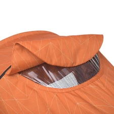 Детская коляска ME 1024 X4 Orange Lines, оранжевая фото 92