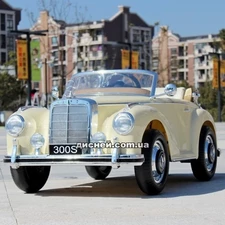 Детский электромобиль M 2771 EBLR-13, Mercedes, кожаное сиденье купить