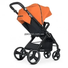 Детская коляска ME 1053N DYNAMIC PRO Orange, оранжевая фото 41