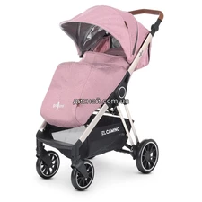 Коляска детская ME 1071-1 GALLANT v.2 Mauve Rose El Camino, розовая фото 92