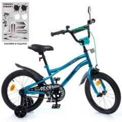 Велосипед детский PROF1 16д. Y16253 S-1 Urban, бирюзовый
