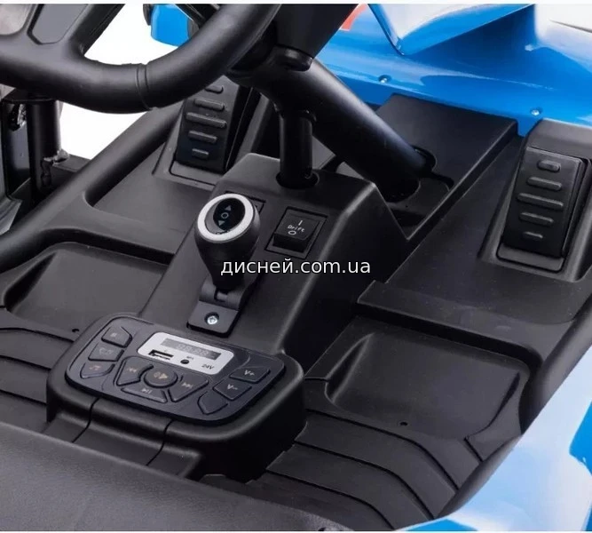 Детский дрифт-карт M 4853L-4(24V), кожаное сиденье - Купить в