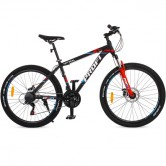 Спортивный велосипед 26д. G26OPTIMAL A26.3, черно-красный
