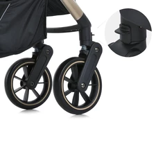 Коляска детская ME 1053G DYNAMIC PRO Special Black El Camino, черная фото 31