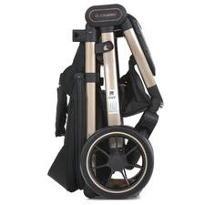 Коляска детская ME 1053G DYNAMIC PRO Special Black El Camino, черная фото 20