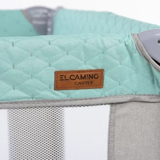 Детский манеж ME 1097 CASTLE Mint Gray - El Camino купить