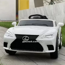 Детский электромобиль M 4824 EBLR-1, Lexus, кожаное сиденье фото 14