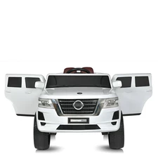 Детский электромобиль M 4837 EBLR-1 Nissan, кожаное сиденье фото 11