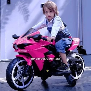 Детский мотоцикл M 4877 EL-8, мягкое сиденье