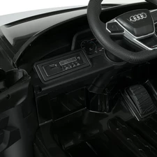 Детский электромобиль M 4938 EBLR-1 Audi, кожаное сиденье фото 18