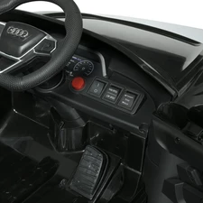 Детский электромобиль M 4938 EBLR-1 Audi, кожаное сиденье фото 15